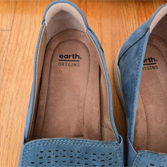 Earth Origins suede loafers woman's size 9 - Picture 3 of 10